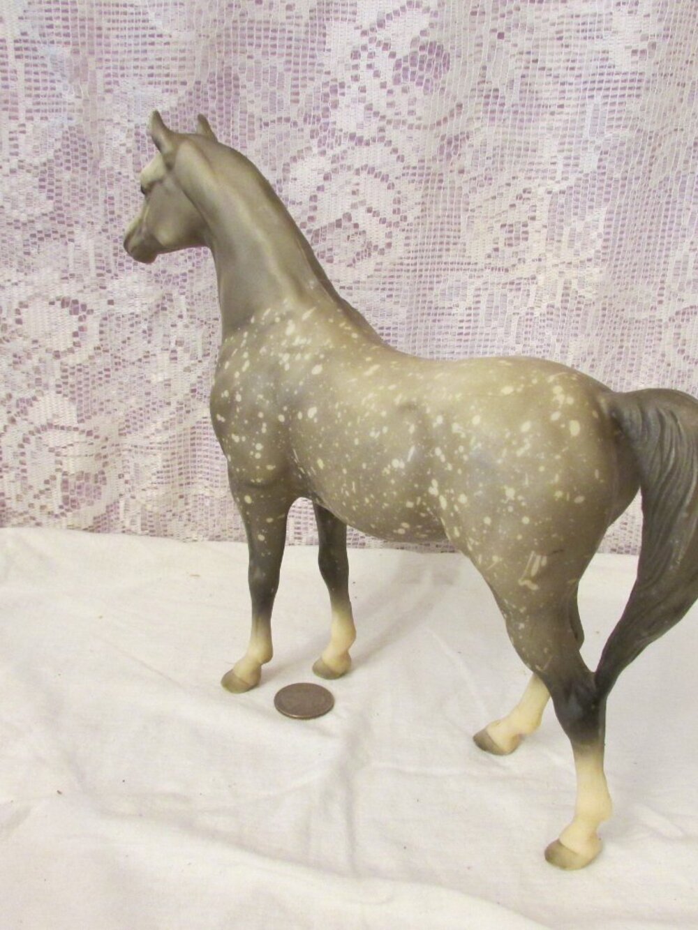 Breyer Proud Arabian Mare Horse Signed by Peter Stone in 1987 - Picture 7 of 15